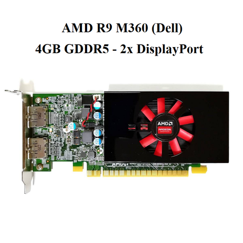 card AMD R9 M360 4GB d5