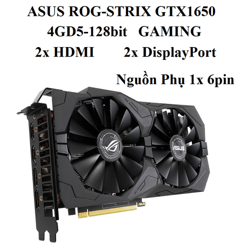 card ASUS GTX 1650 ROG-STRIX 4GD5
