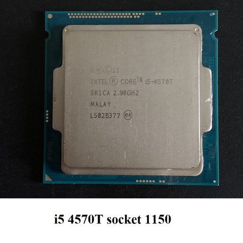 CPU - Bộ xử lý Intel core i5 4570T, 4590T, 4690 socket 1150, hàng chính hãng bảo hành 6 tháng