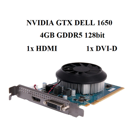 card NVIDIA GTX DELL 1650 4gb d5