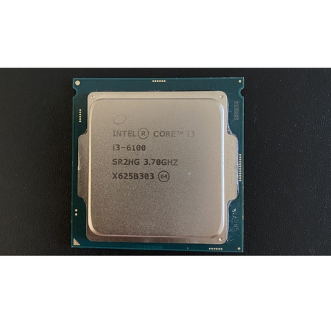 CPU - Bộ xử lý Intel core i3 thế hệ 6 socket 1151, i3-6100, i3-6100T, BH 6 tháng
