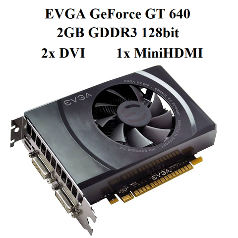 CARD EVGA GT640   2GB D3