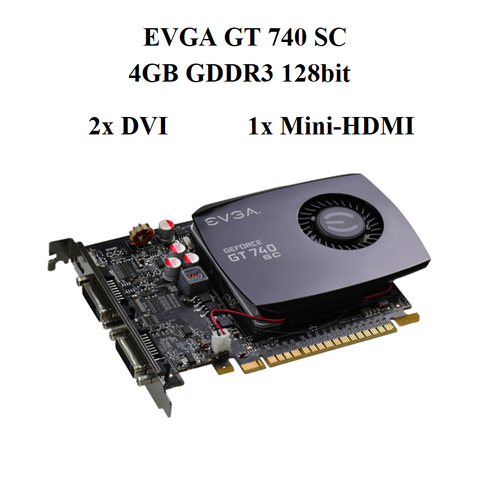CARD EVGA GT740SC 2GD3