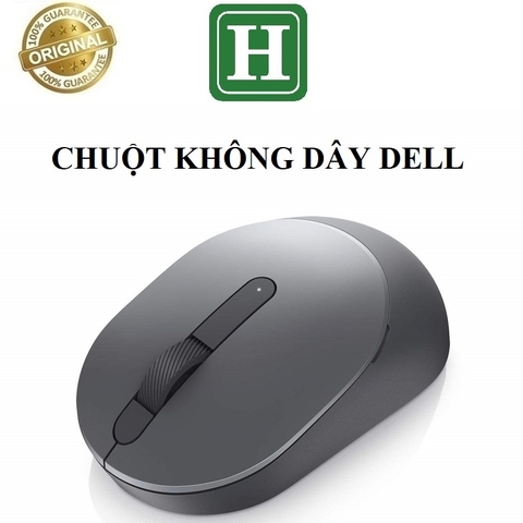 Chuột không dây, bluetooth đa thiết bị DELL MS3320W hàng chính hãng BH 6 tháng