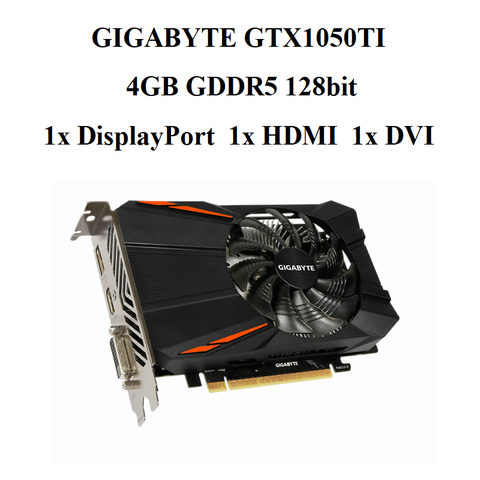card GIGABYTE GTX 1050TI 1fan 4gd5