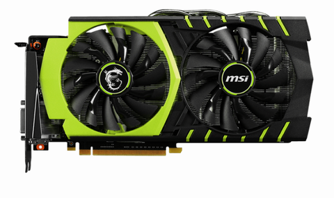 card MSI GTX 960 GAMING 100ME 2gb