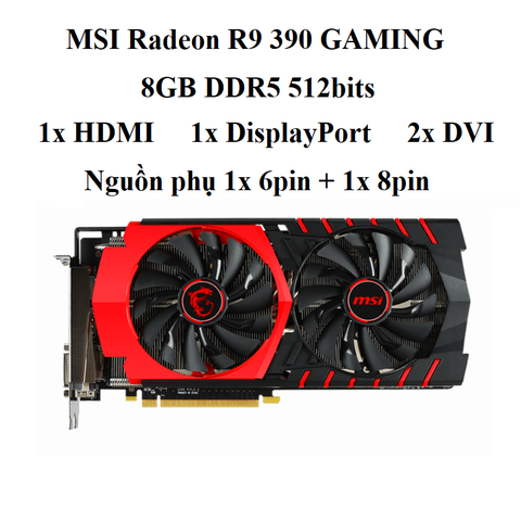 MSI Radeon R9 390 GAMING 8G