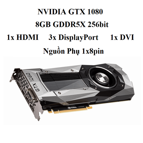 NVIDIA GTX 1080 8gb ddr45