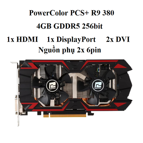 card PowerColor R9 380 4G