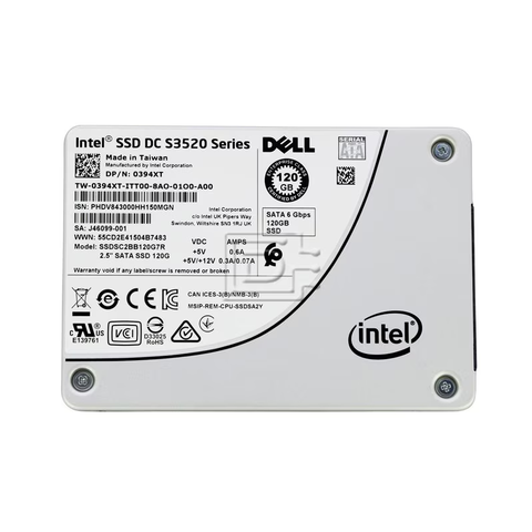 Ổ CỨNG INTEL DC S3520 SERIES - 120GB