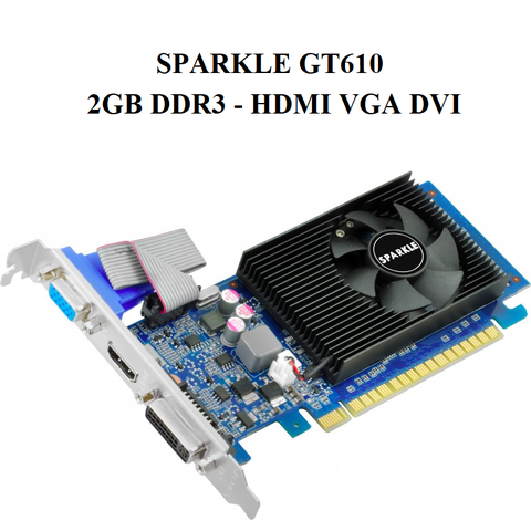 CARD SPARKLE GT 610 - 2GB D3