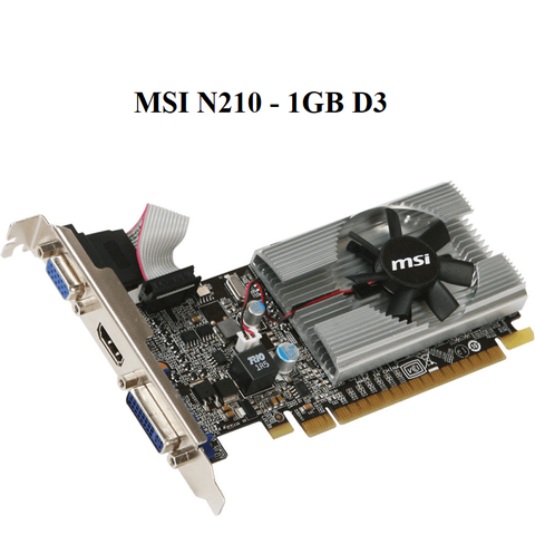 MSI GEFORCE 210 1GB D3