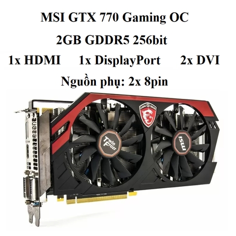 CARD MÀN HÌNH GIGABYTE GTX 760 3FAN - 4GB