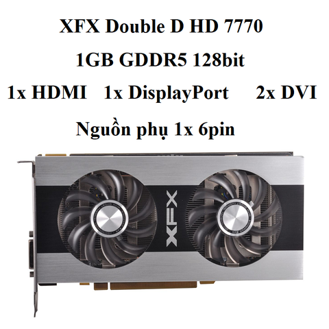 card XFX HD7770 1GD5
