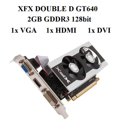 card XFX Double D GT 640 2gd3