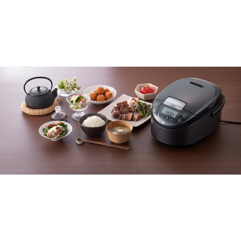Nồi cơm điện cao tần Tiger 1 Lít JPW-G10W - Lòng nồi men gốm - Hàng chính hãng