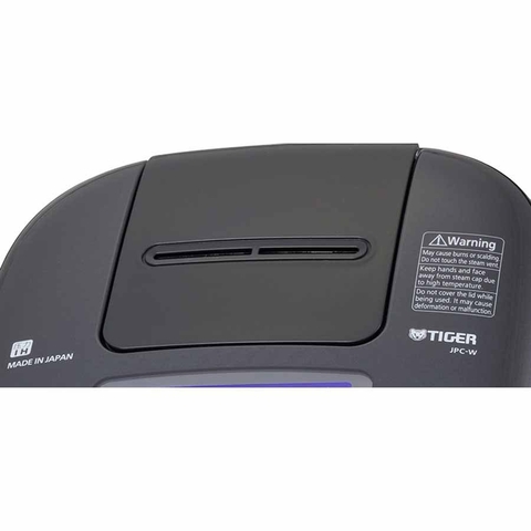 Nồi cơm điện tử cao tần áp suất Tiger 1.8 lít - Công nghệ áp suất kép - JPC-W18W - Hàng chính hãng