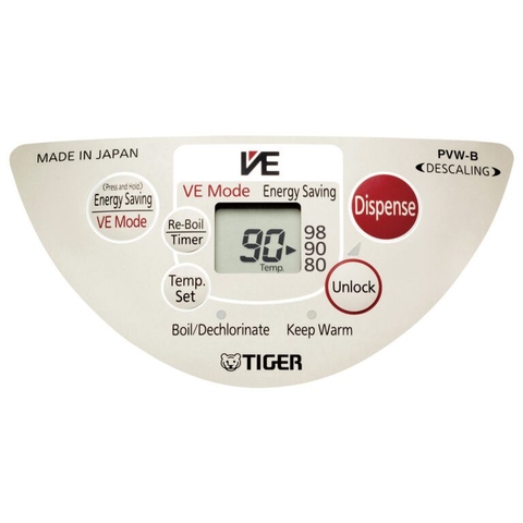 Bình Thủy Điện Tiger 2.91 Lít - Tiết kiệm năng lượng - PVW-B30W - Hàng chính hãng