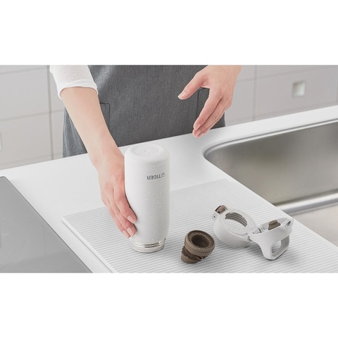 Bình giữ nhiệt lưỡng tính Tiger MTA_J050 sơn nhám chống tượt, bình giữ nhiệt qoai xách công thái học