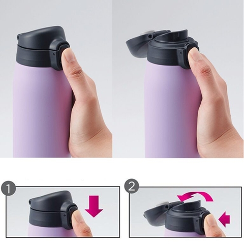 Bình giữ nhiệt lưỡng tính Tiger - 500ml - Công nghệ chống bám bẩn - MCT-K050 - Hàng chính hãng