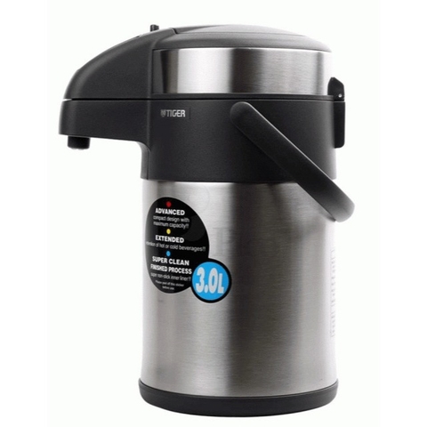 Bình thủy chứa ruột chân không Tiger 3 Lít - Công nghệ chống bám bẩn - MAA-A302 - Hàng chính hãng