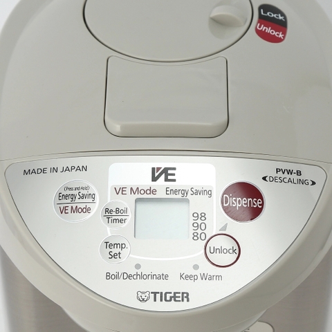 Bình Thủy Điện Tiger 2.91 Lít - Tiết kiệm năng lượng - PVW-B30W - Hàng chính hãng