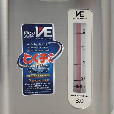Bình Thủy Điện Tiger 2.91 Lít - Tiết kiệm năng lượng - PVW-B30W - Hàng chính hãng