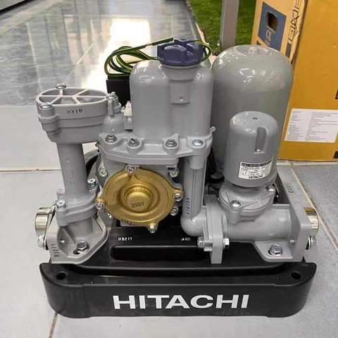 Máy bơm nước tăng áp tự động Hitachi 200W WM-P200GX2 - SPV Thùng Vuông - Hàng chính hãng