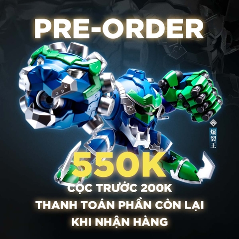 [Cọc trước] Mô hình Bạo Liệt Vương – Robo Trái Cây – Chính hãng Yili