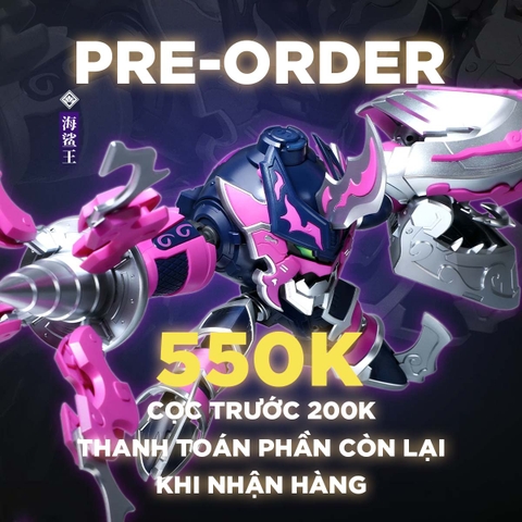 [Cọc trước] Mô hình Hải Sa Vương – Robo Trái Cây – Chính hãng Yili