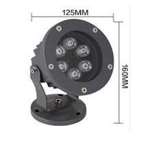 Đèn LED Ngoài trời Chiếu Cây – Cắm Cỏ 6w