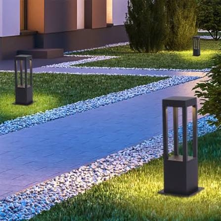Đèn Trụ nấm Vuông Cao Cấp  mã TNV