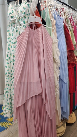 Maxi hồng 2 dây đuôi cá