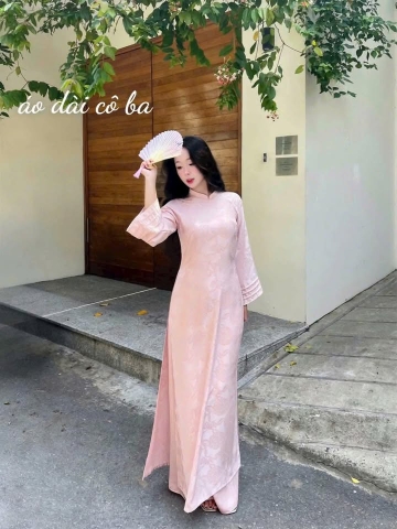 AD hồng cổ 3p ht hoa (tháo xếp ly)
