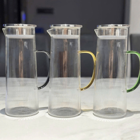 Bình nước Narciso Borosilicate Xanh lá 1,1 L IVV