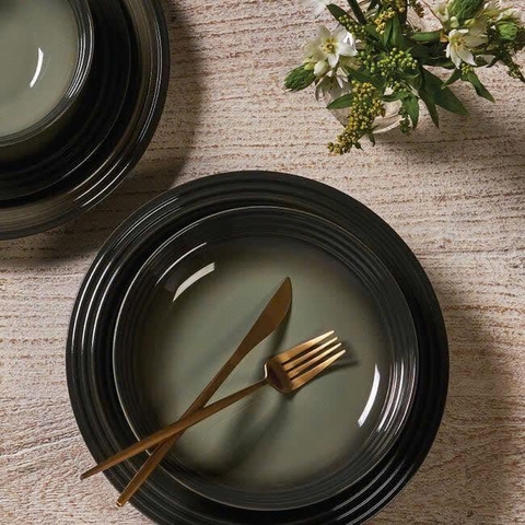 SET 4 ĐĨA PHẲNG LE CREUSET THYME 22CM