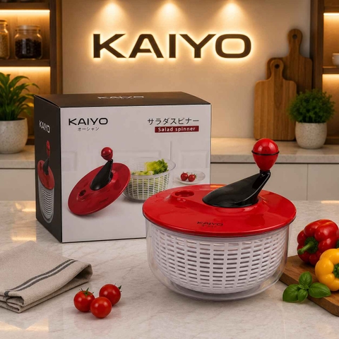 RỔ QUAY RAU KAIYO ĐỎ/XANH 5.5L