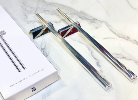 SET 2 ĐÔI ĐŨA INOX WMF KÈM GÁC ĐŨA