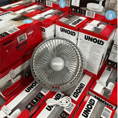 QUẠT TÍCH ĐIỆN GẤP GỌN UNOLD 86720