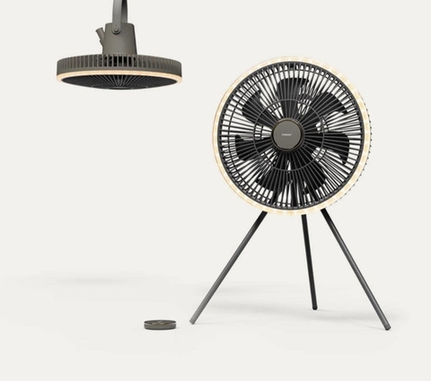 QUẠT TÍCH ĐIỆN KÈM ĐÈN MOOAS 2in1