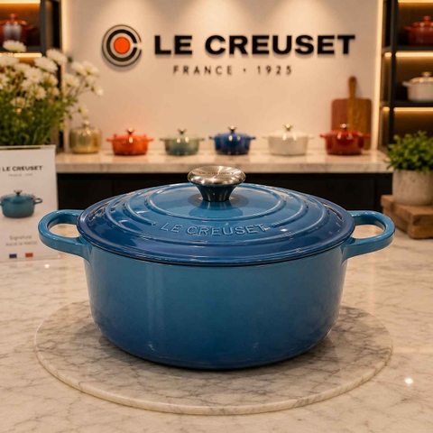 NỒI GANG LE CREUSET COOL MINT 18CM MÀU XANH MINT