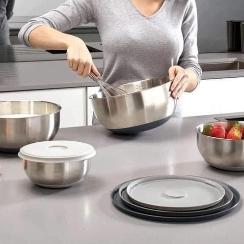 SET 4 ÂU INOX JOSEPH JOSEPH 95025 NEST™ PREP&STORE 100