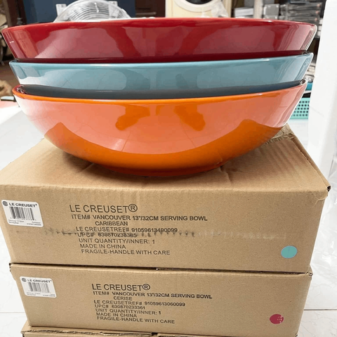 BÁT ĐĨA TO LE CREUSET 32CM 4,2L ĐỎ