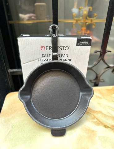 CHẢO GANG ERNESTO 15CM ĐEN