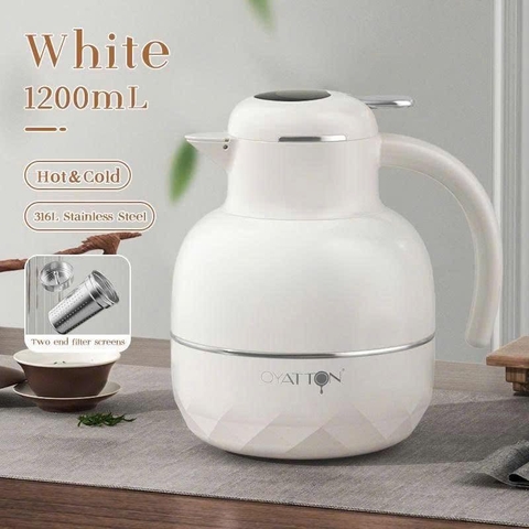 Bình ủ trà diamond inox 316 OYATTON 1.2L O51