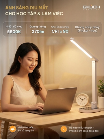 ĐÈN HỌC LED GKOCH YG-8611L