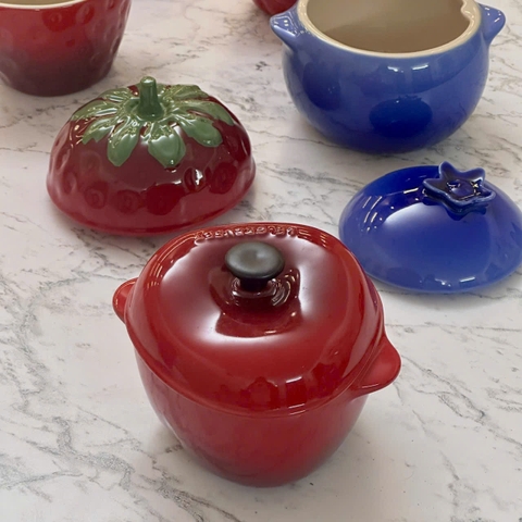 Set 4 thố củ quả Le Creuset