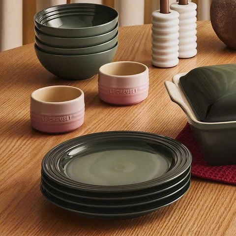 SET 4 ĐĨA PHẲNG LE CREUSET THYME 22CM