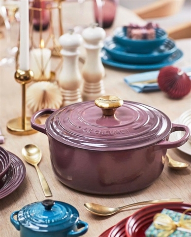 NỒI GANG LE CREUSET FIG 20CM MÀU TÍM