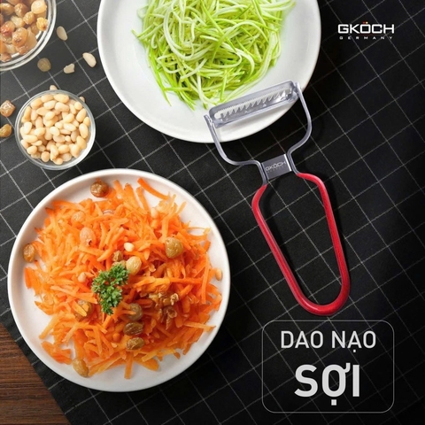 Dao nạo Gkoch PL012 12cm lưỡi răng cưa
